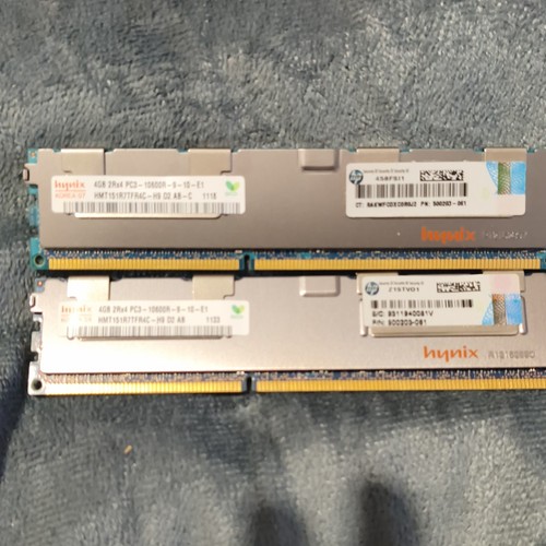 Hynix ddr3 rdimm - hynix, (2x4