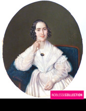 LARGE 5.7 in ANTIQUE 1830s