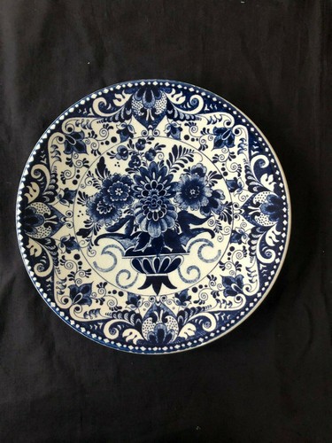 Assiette murale antique delft - murale,