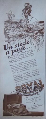 Publicité presse 1931 - de,