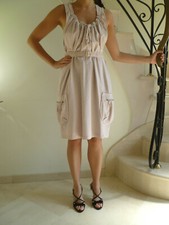 TRES BELLE ROBE ROSE PALE "VANESSA BRUNO" Taille 1 - 36/38 - QUASI NEUVE !