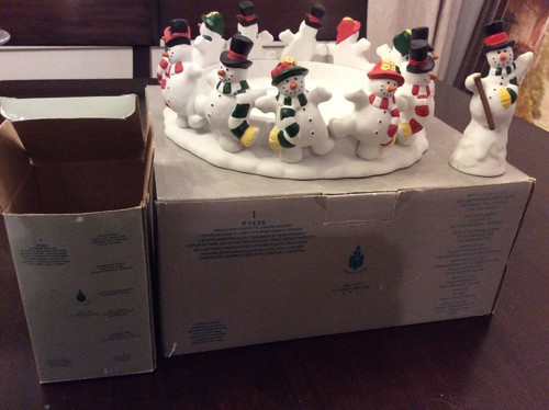 Partylite frolicking frosty - partylite, frosty's
