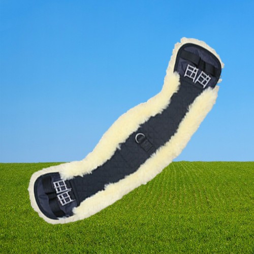 Euroriding sheepskin saddle