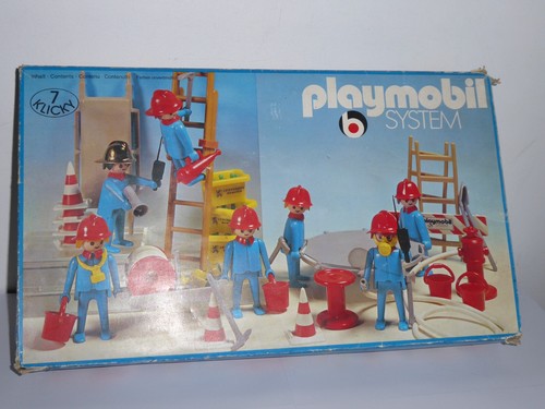 Playmobil vintage pompier - vintage,