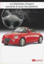 Catalogue Brochure Daihatsu Copen 02/2006 Suisse en français