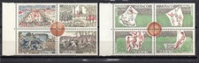 lot de 2 blocs Monaco 1963 100e anniversaire de la British Football Association