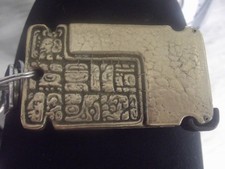 Ancien porte clé de chambre d'hotel  bronze hôtel ROMERHOT LEUKERBABD collection