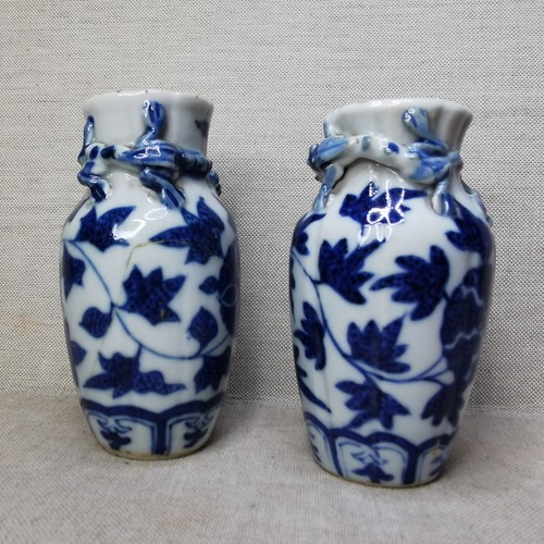 Antique pair chinese blue - antique,