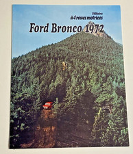 Brochure de Vente FORD Bronco