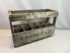 Ancien Casier Bois Caisse à