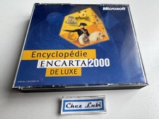 Encyclopédie Microsoft Encarta Édition De Luxe 2000 - PC - FR - Avec Notice
