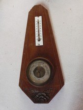 Ancien barometre themometre - ,
