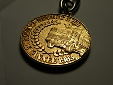 Ancien porte clé métal