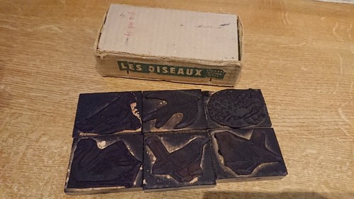 Boîte tampons scolaires - boîte, 6