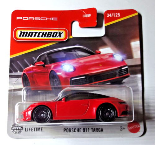 Matchbox porsche 911 targa - porsche,