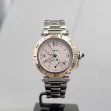 Cartier Pasha Power Reserve acier/or 1033