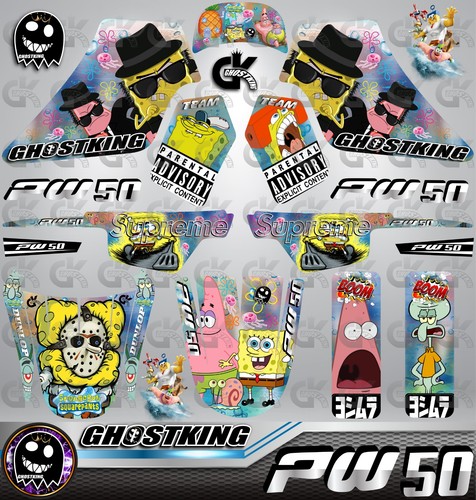 Yamaha pw50 1990 - pw50, graphics