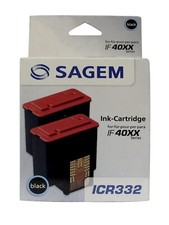 2 X Original Sagem Encre Fax