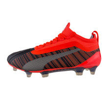 Puma One 5.1 Fg/Ag Chaussure de Football Enfants Rouge / schwarz105656-01