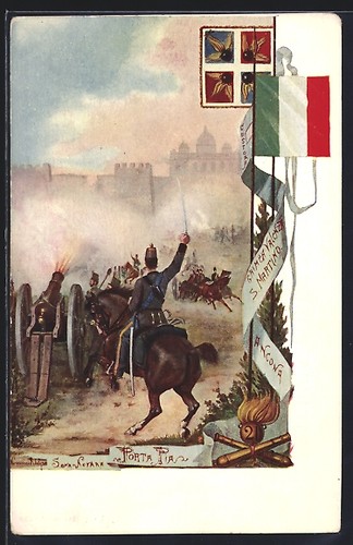 Carte postale artillerie
