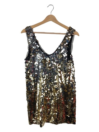 Zara basic robe paillettes - zara,