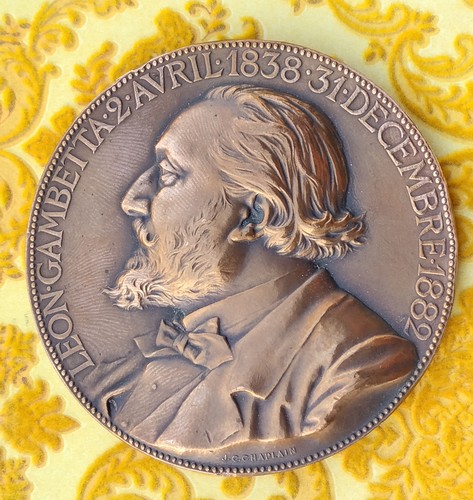 Medaille leon gambetta - medaille,