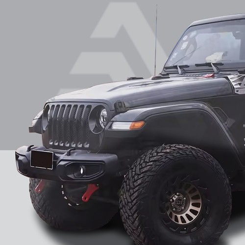 Pare choc avant - pare-choc, wrangler