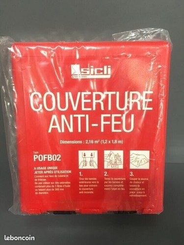 Couverture anti feu 180 - couverture,
