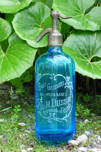 Siphon eau seltz - de, bleu