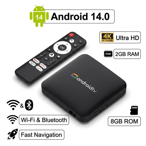 Smart box android - tv,