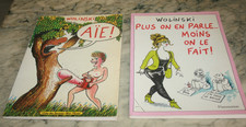 WOLINSKI  BD  AIE ! + PLUS ON EN PARLE MOINS ON LE FAIT ! 1984 1989