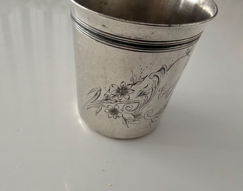 Timbale metal argente ercuis - metal,