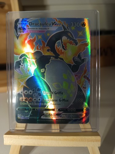 Carte pokémon dracaufeu vmax - carte,