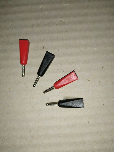 Fiche banane 2mm lot 4 - ,