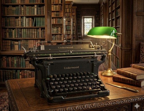 Vtg 1940 model underwood - model, s