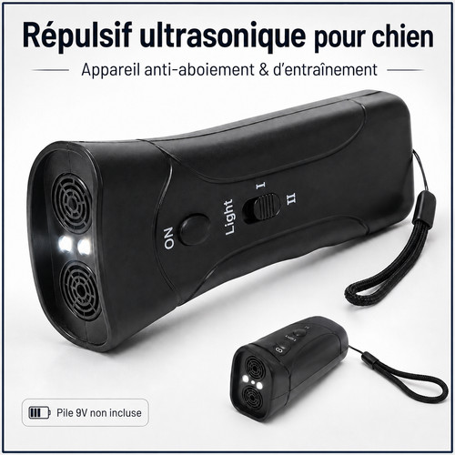 Répulsif ultrasonique chien - ultrasonique,