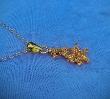 ⚜️SUPERBE PÉPITE EN OR ROSÉ 20K MONTÉE EN PENDENTIF ??2,42 GRAM 30MM⚜️RÉF083