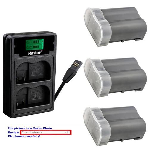 Kastar battery usb lcd charger - kastar,