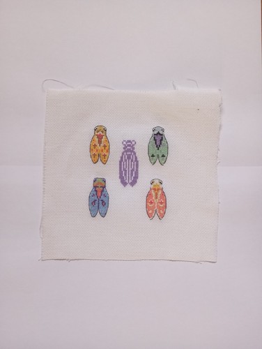 Broderie point croix les - broderie,