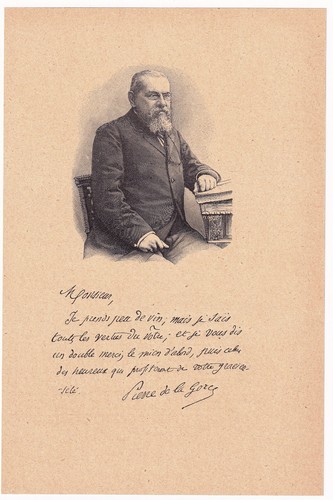 Portrait pierre gorce - de, la