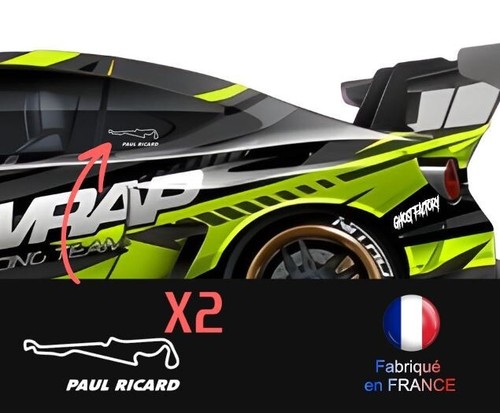 Stickers circuit paul ricard - paul,