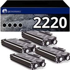 Pack 4 toners compatible