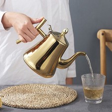 Théière robuste en acier inoxydable pour cuisinière à induction design filtr