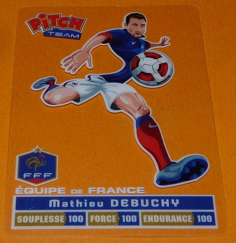 Mathieu debuchy carte pitch - debuchy,