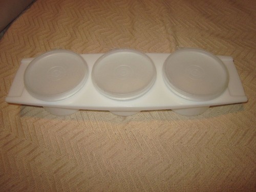 Vintage tupperware trio - vintage,