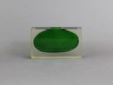 Resin inclusion vase, Vintage