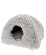 Igloo doux et moelleux modèle Nuvoletta pour chiens et chats Ferribiella 