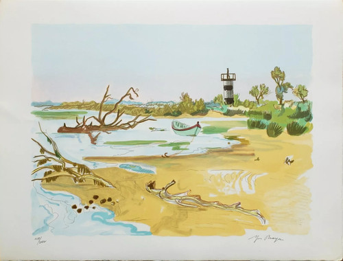 Brayer yves lithographie - yves,