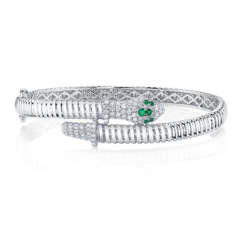 Bracelet bangle serpent - bracelet,