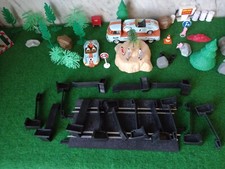 Lot de 14 supports de rails